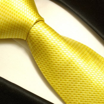 yellow necktie set 2pcs