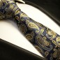 Preview: blue paisley necktie set 3pcs