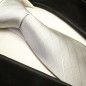 Preview: silber Krawatten Set 3tlg