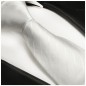 Preview: Ivory mens tie - off white striped necktie