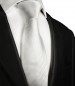 Preview: Ivory mens tie - off white striped necktie