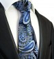 Preview: blaue paisley Krawatte