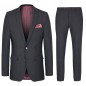 Preview: Herren Anzug anthrazit modern | Slim Fit | Anzug für Herren mit anthraziter Krawatte
