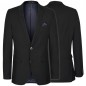 Preview: Mens dress suit Jacket black | Slim Fit