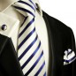 Preview: blue necktie set 3pcs