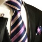 Preview: Blau pinke Krawatte