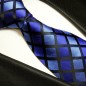 Preview: blaues Krawatten Set 3tlg