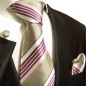 Preview: gray pink necktie
