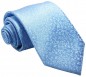Preview: Krawatte hellblau floral