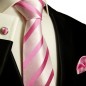 Preview: pinkes Krawatten Set 3tlg