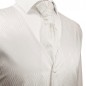 Preview: Mens wedding waistcoat - wedding vest set ivory