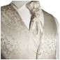 Preview: Hochzeitsanzug blau regular fit ivory Hochzeit Weste