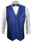 Preview: Wedding vest waistcoat royal blue