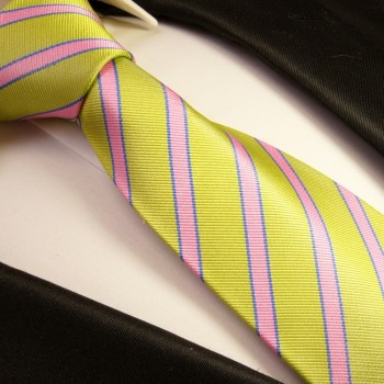 green pink necktie set 3pcs