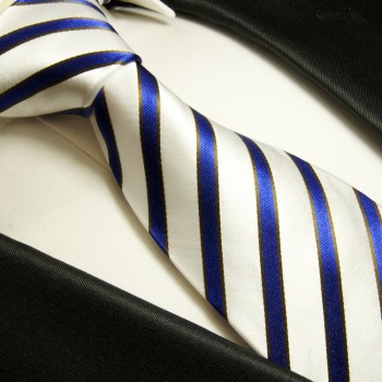 blaue Krawatten Set 3tlg