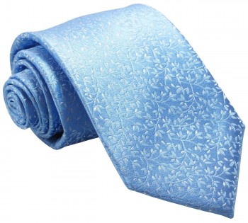 Blue necktie and pocket square