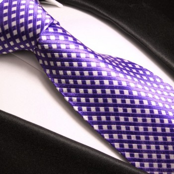 purple necktie set 3pcs