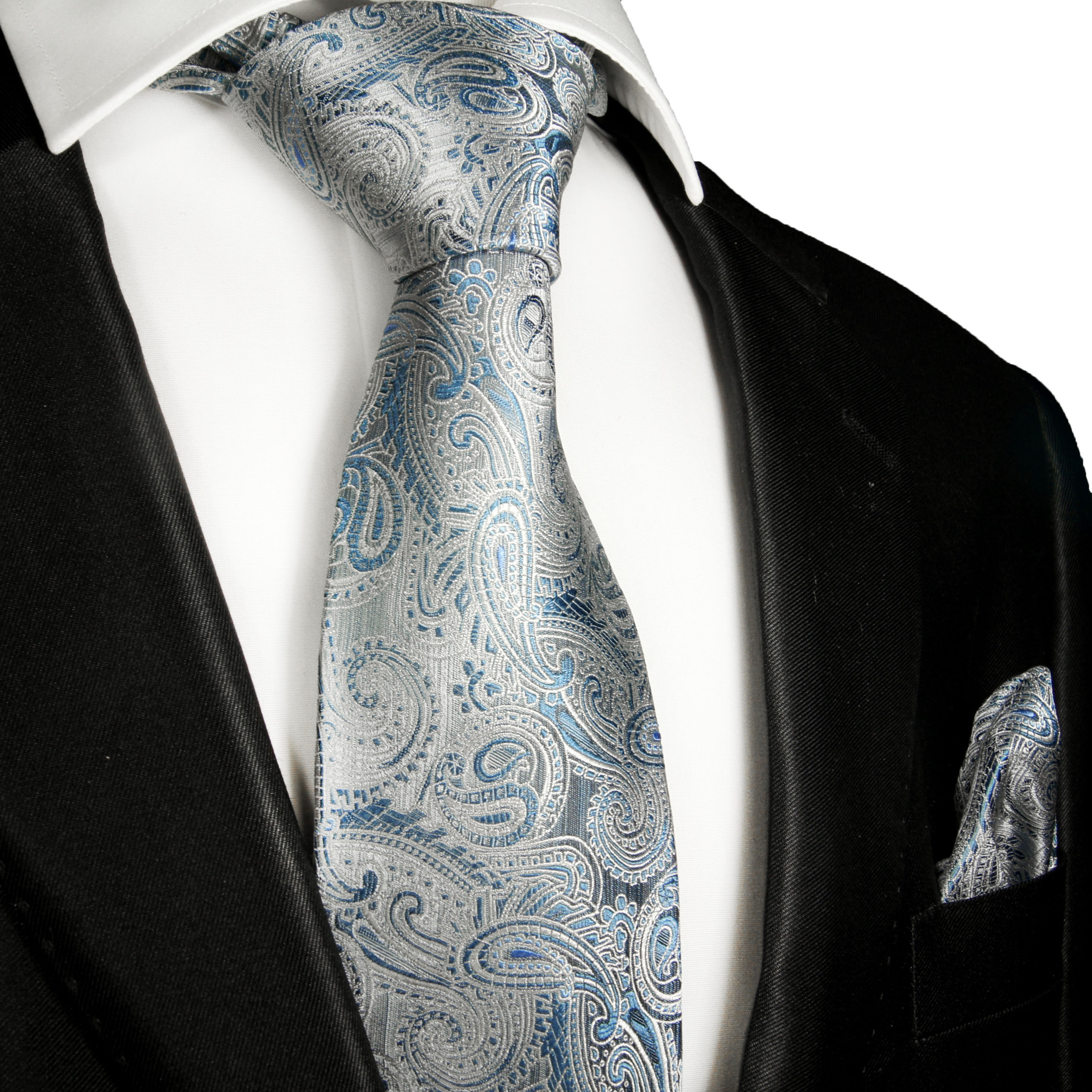 Krawatte jeansblau 2000 Shop | jetzt Paul - bestellen Malone