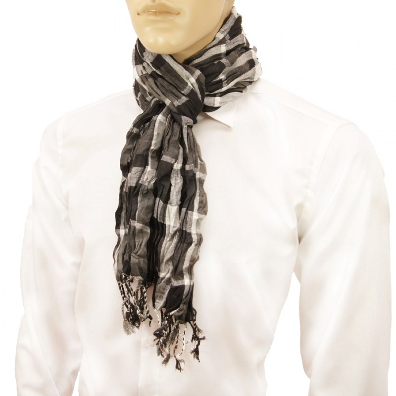 100 cotton men's scarves