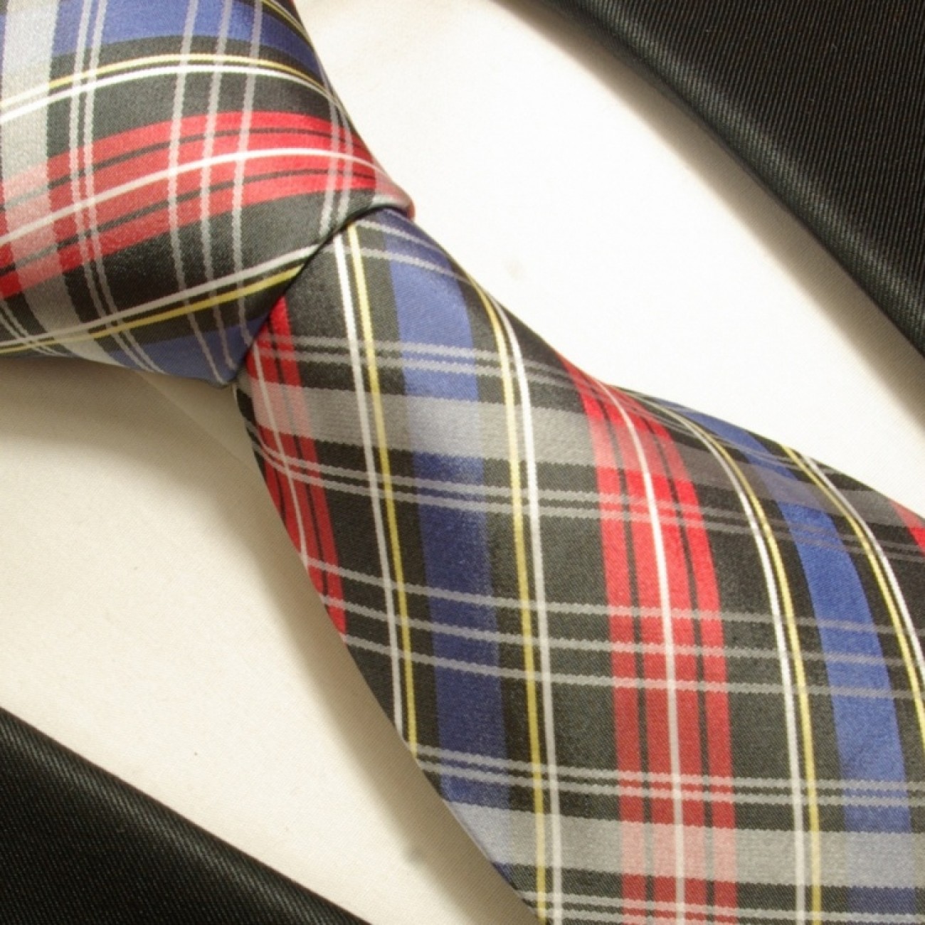 Schottenmuster Krawatte
