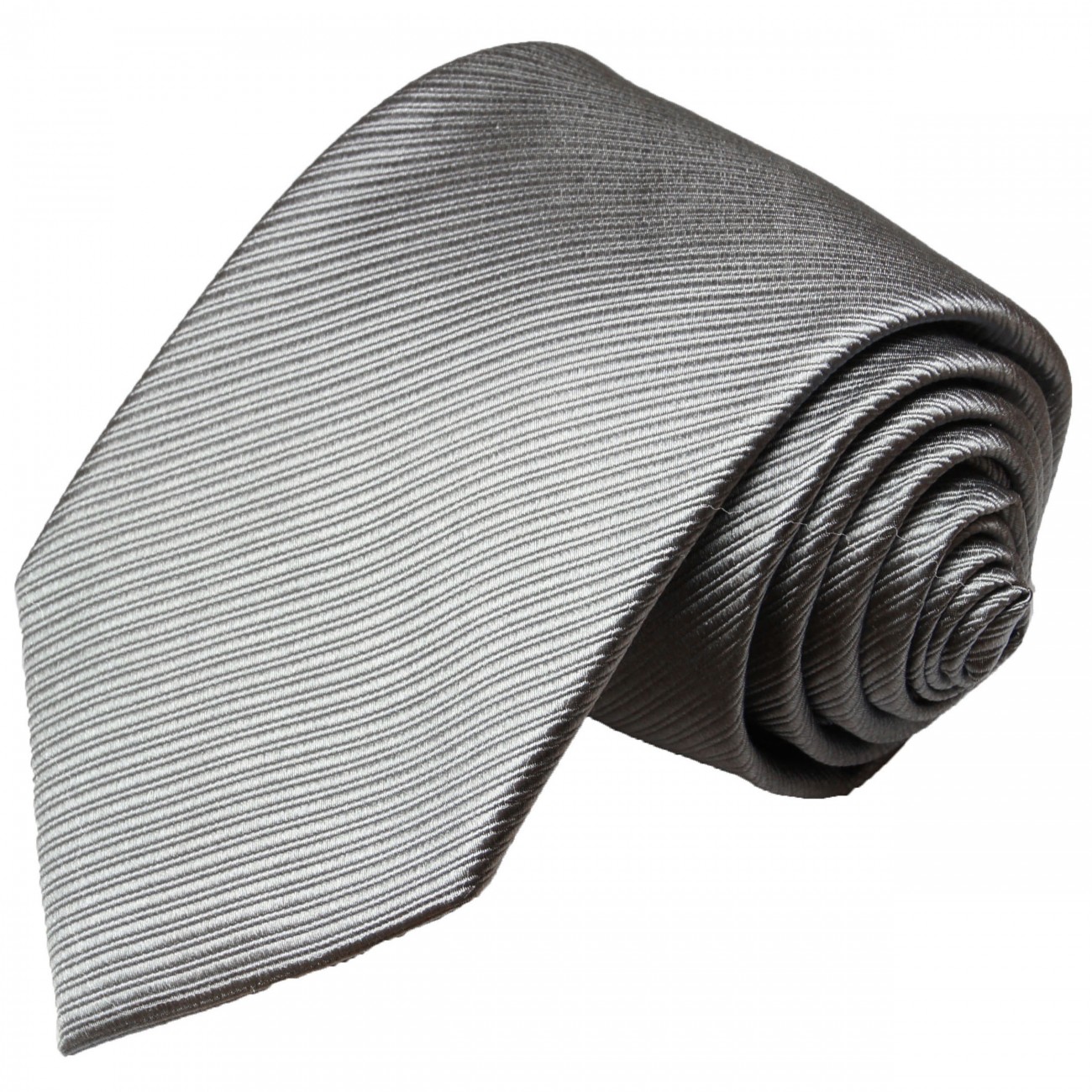 JETZT Shop - silber Krawatte BESTELLEN uni 977 Paul grau | Malone